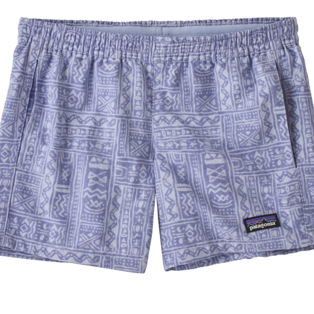 Patagonia Girl’s Baggies Shorts Size XL Preppy Girl Outdoor Brand REI Kids